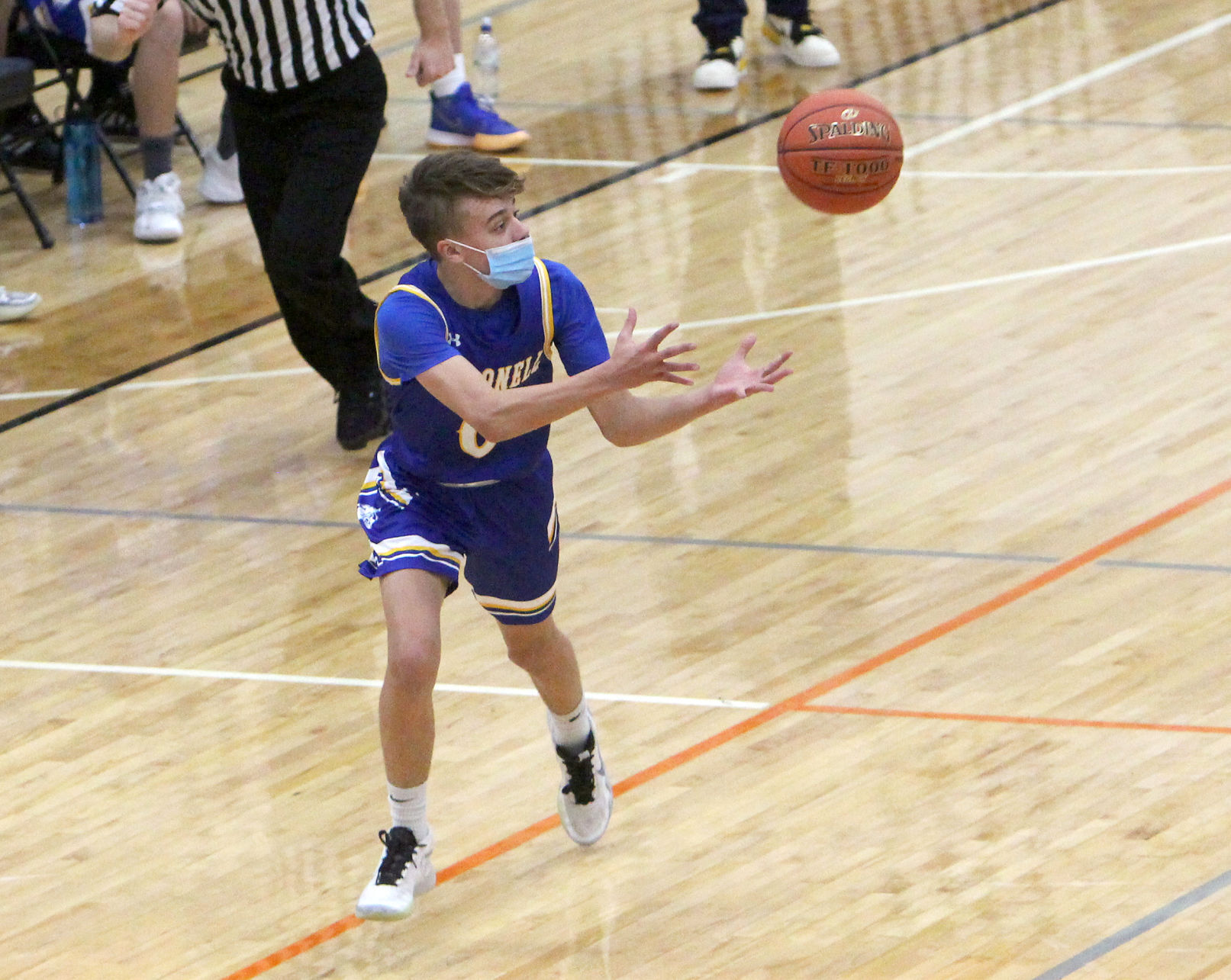McDonell boys basketball at Osseo-Fairchild 1-11-21